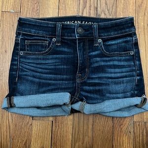 Denim shorts from American eagle